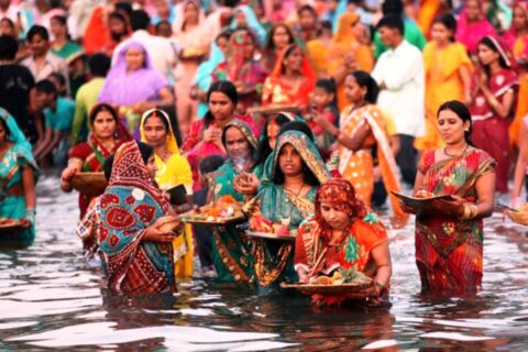 मिथिलाञ्चलमा चैती छठ पर्व सुरु, चार दिनसम्म धुमधाम