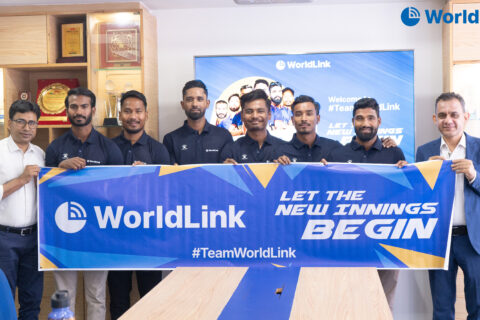 WorldLink Communications Signs Six Nepal National Cricket Team Players as Brand Ambassadors