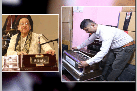नेपालका चर्चित गायक, गायिकाको   हार्मोनियम ट्युनिङ गर्ने  विमल साह