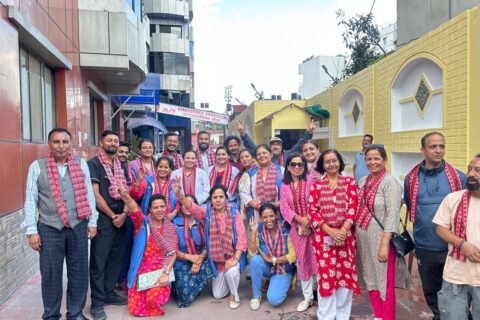 काठमाडौँ नेशनल मेडिकल कलेज र शुभश्री महिला समूहको संयुक्त आयोजनामा वृहत् स्वास्थ्य शिविर सम्पन्न