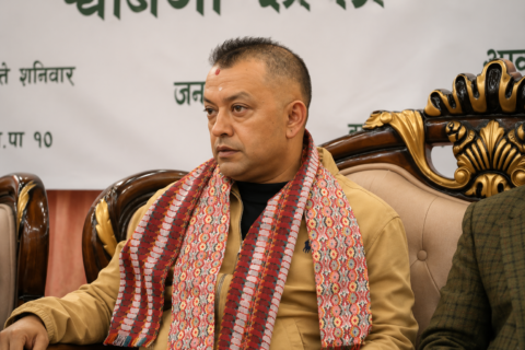 पार्टीका नियमित कामबाट अलग भएर ‘समुन्नति’ को अभियानमा लाग्छु : सभापति थापा